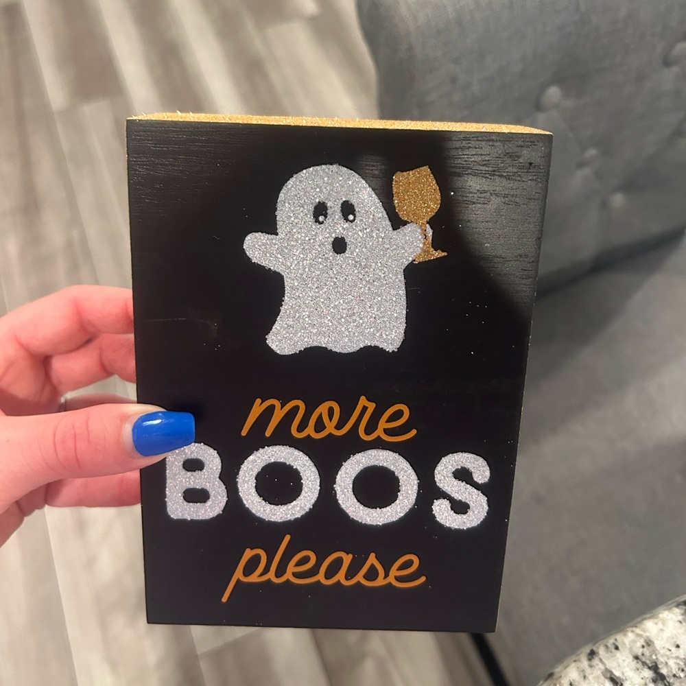 More boos please halloween decoration